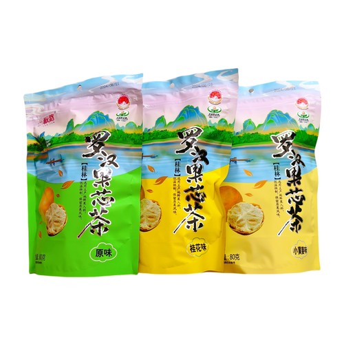 桂林特产老三样罗汉果茶桂花茶小黄姜冲泡泡水喝野生咽喉茶益寿茶 - 图2