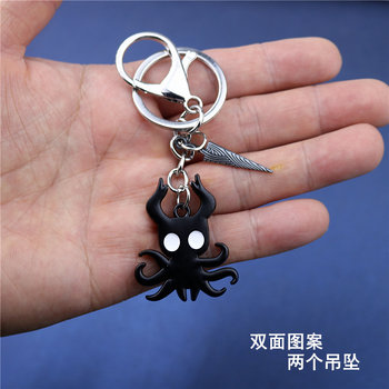 Hollow Knight 2 Silk Song peripheral Wasp car key chain bone nail sword pendant bag decorative buckle birthday gift