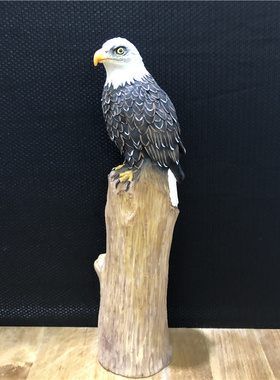 鹰类摆件树脂工艺品花园庭院新居