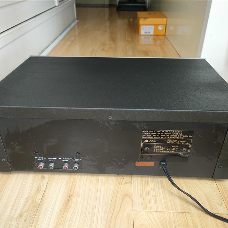 议价;Aurex东芝PC-X50 古董卡座,日本产,100V。外观 - 图0