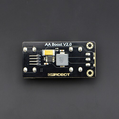 DFRobot AA电池升压模块升至5V兼容Arduino供电减小了电源的体积 - 图1