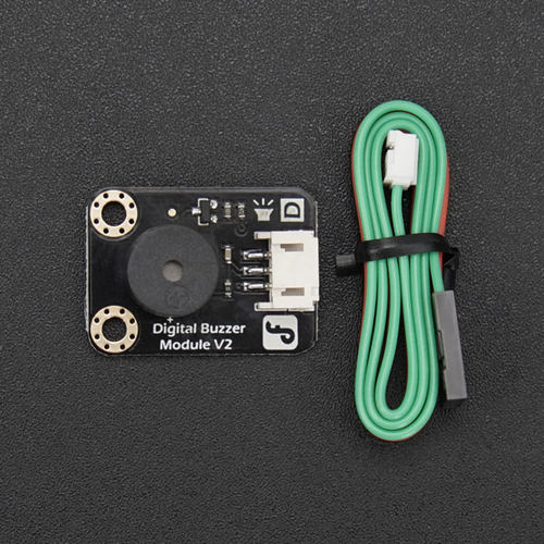 DFRobot Gravity:数字蜂鸣器模块警报兼容Arduino含数据线3.3V/5V - 图2