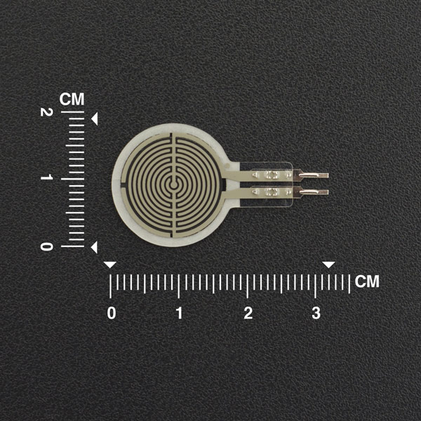 RP-C18.3-LT电阻式压力传感器6Kg圆形短脚柔性薄膜直径18.3mm