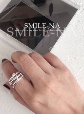 韩国进口多环层次三合一mona银圈