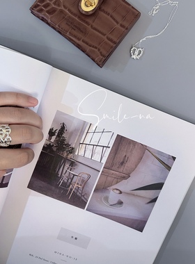 不规则韩国猪鼻子开口戒指