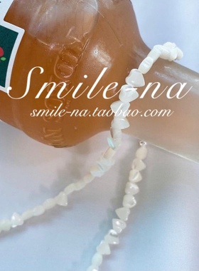 天然爱心韩国设计款颈链