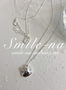 韩国进口925纯银设计贝珠吊坠