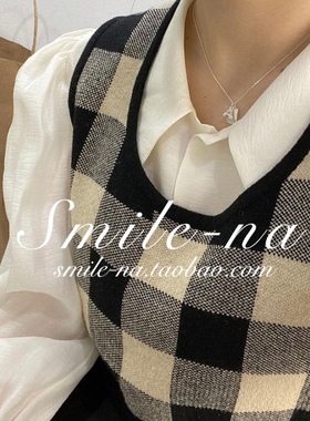 锁骨链项链925韩国小众