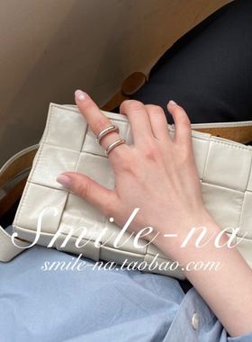 韩国进口ins小众设计女开口圈