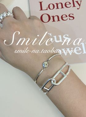 小众韩国进口设计师款纯银盒子链