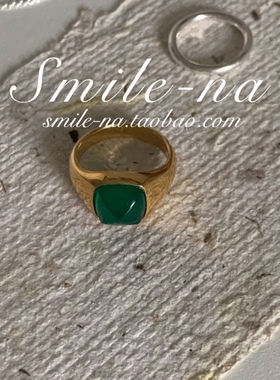 韩国小众款进口925复古戒指