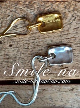 韩国进口925纯银镀18K金项链