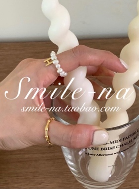 韩国进口925纯银镀金字母吊坠