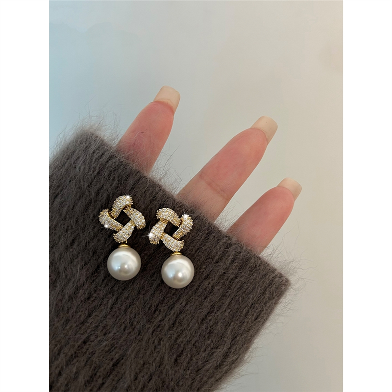 官方旗舰店正品银耳环9999纯银针珍珠耳坠名媛耳饰2025新款耳钉,淘宝优惠券,粉丝福利购,淘宝优惠卷