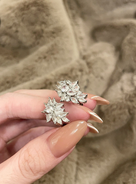 FRIDAY 9999纯银定制款锆石气质百搭复古个性可调节戒指指环食指