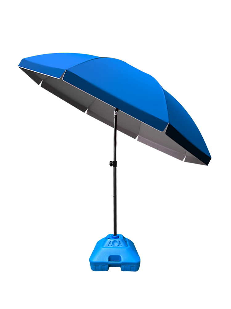 大伞户外摆摊斜面遮阳伞门面太阳伞庭院伞摊位做生意广告伞斜坡伞 - 图3