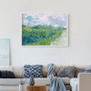 Van Gogh Monet sofa background wall hanging painting meter box living room decorative painting bedroom corridor abstract art mural