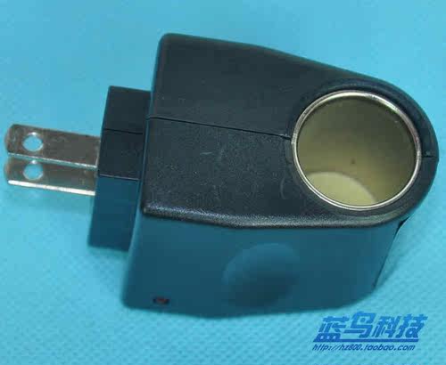 家用点烟器插座 220V转12V 电源转换器 车载小功率电器转换器 - 图1