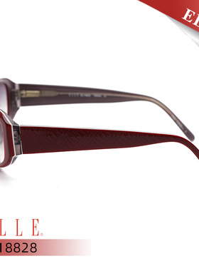 ELLE时尚复古透明板材腿太阳眼