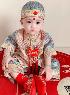 宝宝红色圆点眉心贴纹身贴幼儿节