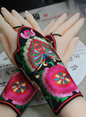 云南布艺舞台手链杨丽萍同款