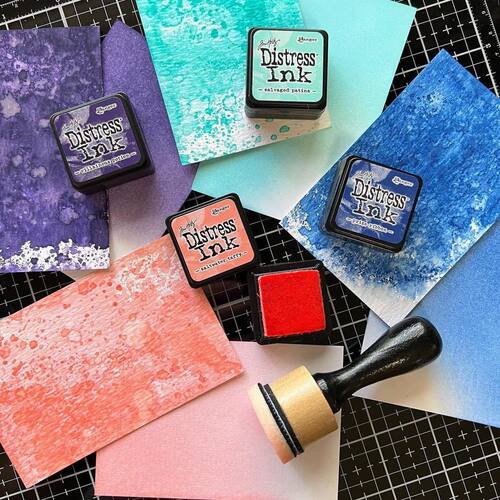 Ranger 复古印台 mini Distress Ink Pad Tim Holtz 多色小印台 - 图0