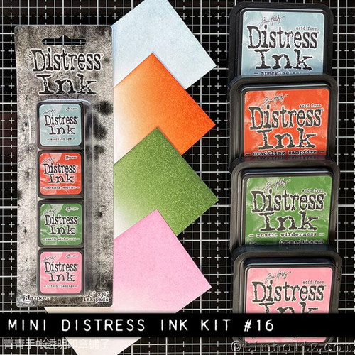 Ranger 复古印台 mini Distress Ink Pad Tim Holtz 多色小印台 - 图1