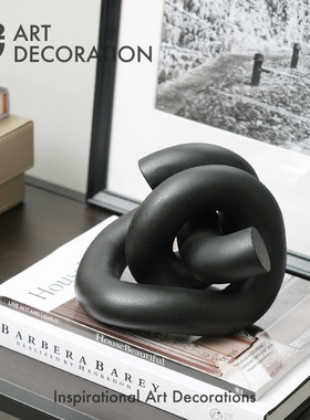 O2极饰树脂摆件现代简约