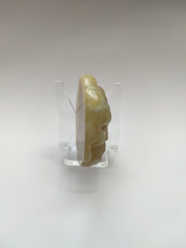 天然玉石岫玉花玉佛魔一念之间颈饰挂件吊坠鉴定师藏品,淘宝优惠券,粉丝福利购,淘宝优惠卷