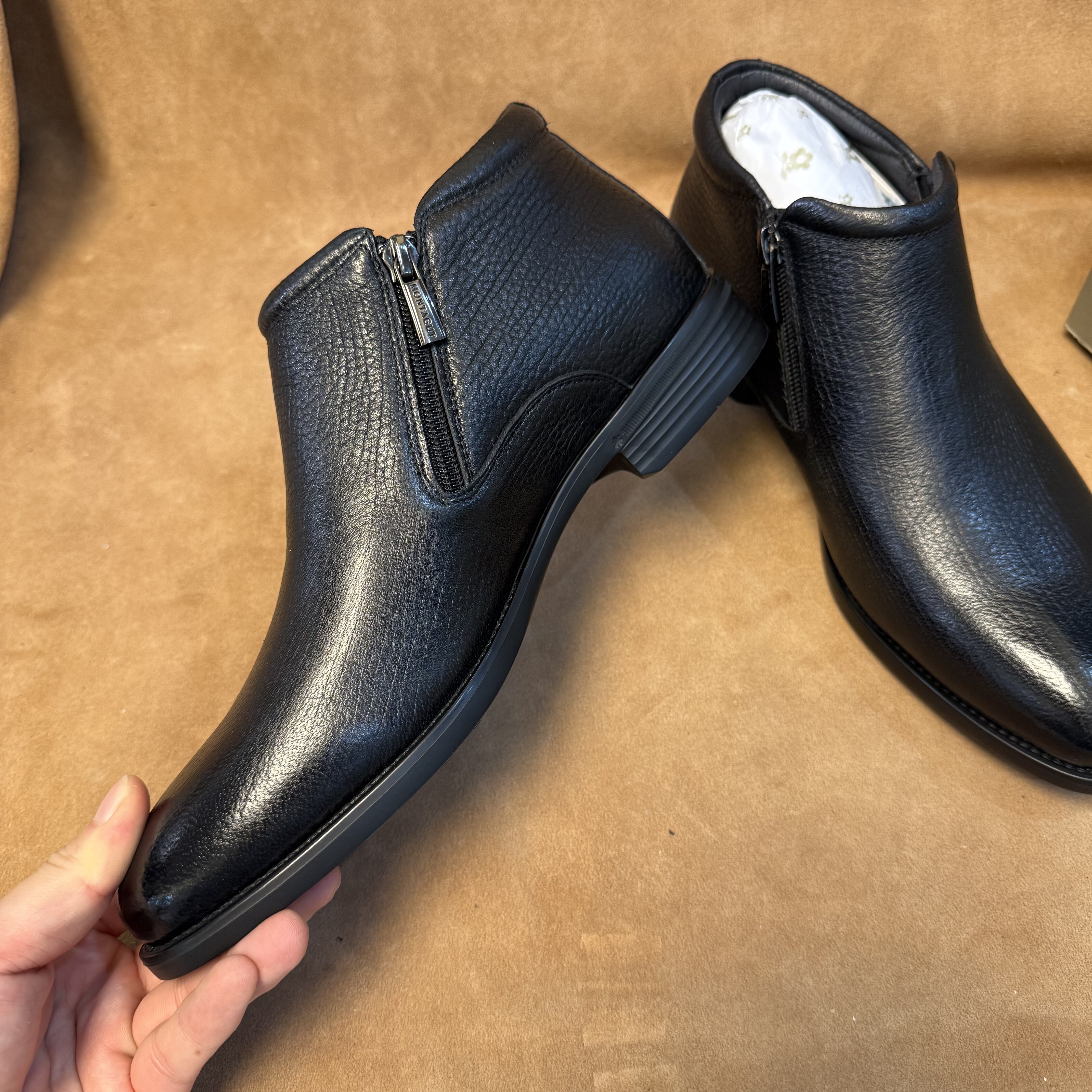 少见英伦风撤柜法国品牌高端男士切尔西短靴进口头层羊皮轻底GY12,淘宝优惠券,粉丝福利购,淘宝优惠卷