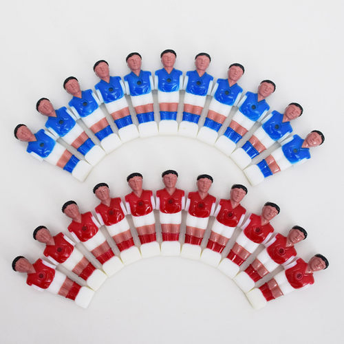 足球机桌上足球配件专用小人球员人偶人形公仔桌面足球台foosball - 图1