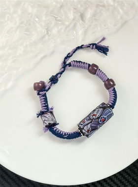 时时闻鸟语，处处是泉声。绝美手链彩色琉璃进口意大利千花琉璃