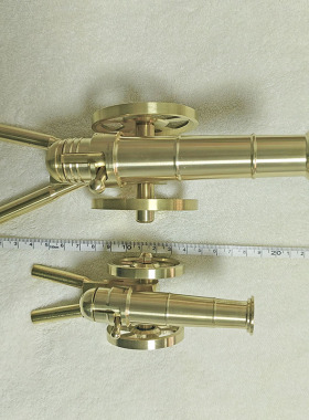 黄铜大炮模型男人玩具可放炮意大利神器大号风水玄关摆件礼品开业