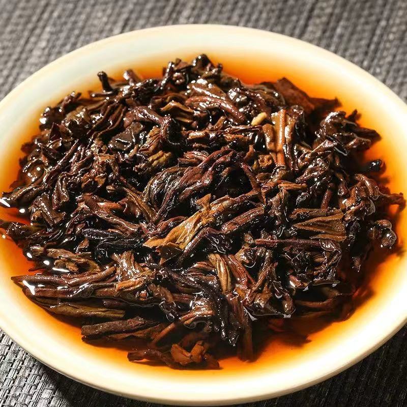 云南老班章易武古树龙珠茶小粒装普洱茶熟茶熟普洱小沱茶茶叶樟香