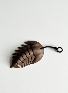 远古三叶虫背包挂件寒武纪古生物昆虫化石trilobite模型挂坠/挂饰