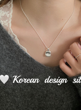 韩国高级感ins小众设计银饰S925纯银 星星项链叠戴简约锁骨