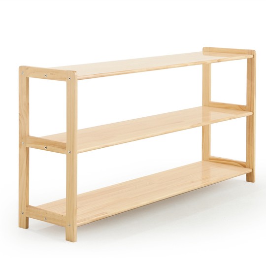 幼儿园蒙氏教具架儿童实木玩具收纳柜新西兰松木教具柜环保储物架