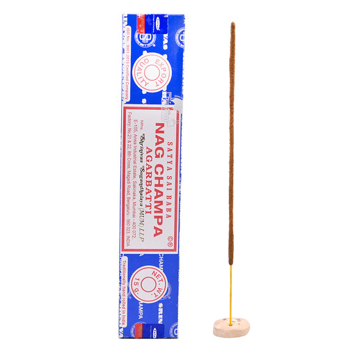 NAG CHAMPA SATYA SAIBABA印度香赛巴巴黄花香金香木生活净化线香 - 图3