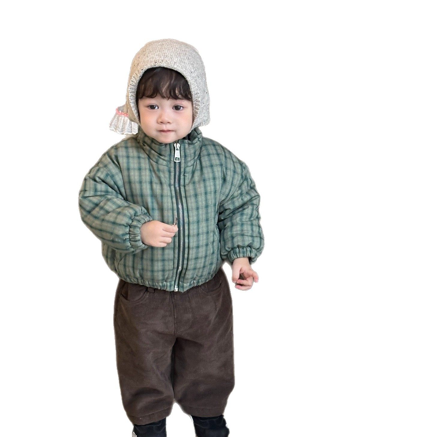 男宝宝潮帅气时髦套装超韩洋气婴儿衣服冬装夹棉外套加厚卫衣裤冬,淘宝优惠券,粉丝福利购,淘宝优惠卷