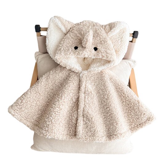 Baby winter clothes, baby going out cape, super cute and western style toddler thickened warm windproof jacket