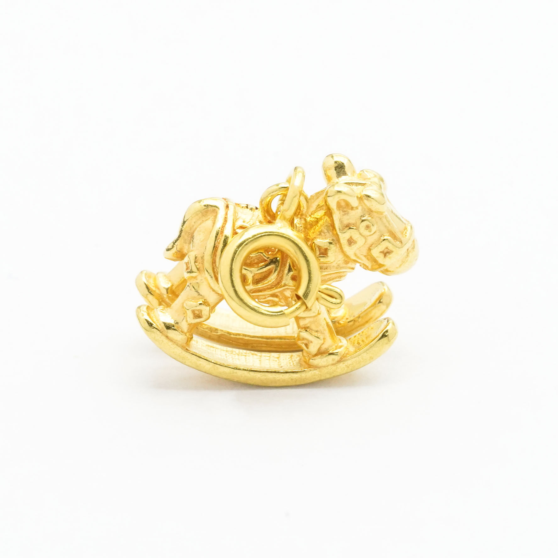 【严选】18k金马上有钱配件女小众马年限定款DIY配饰不脱模WT0374,淘宝优惠券,粉丝福利购,淘宝优惠卷