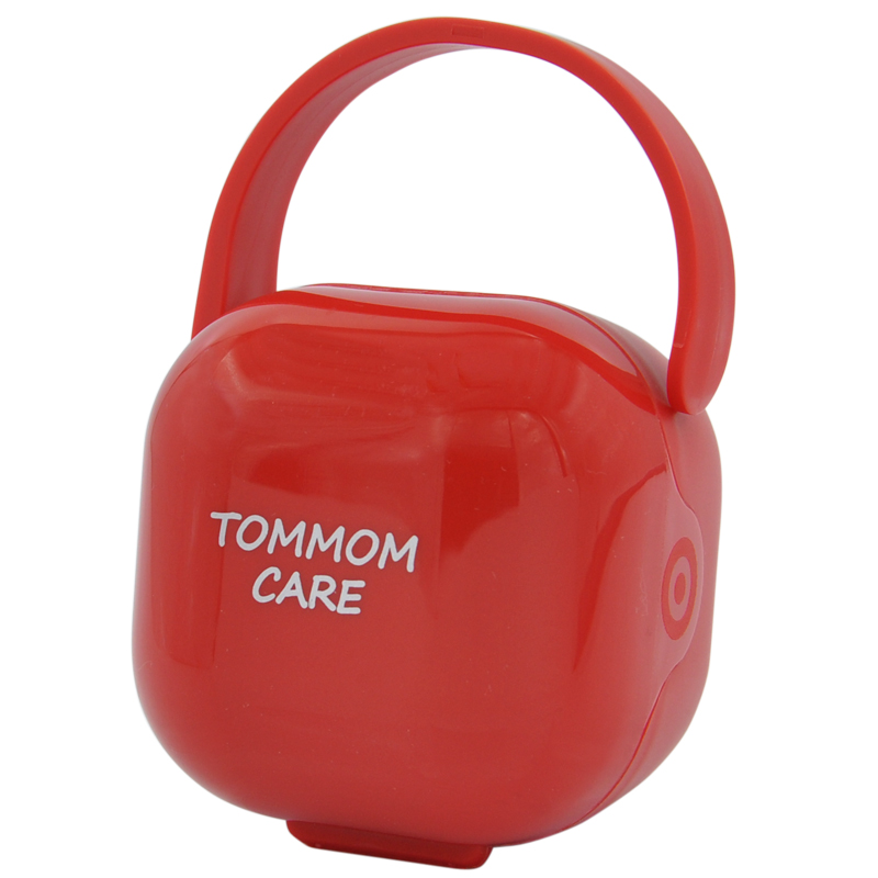tommom care婴儿安抚奶嘴收纳盒 安抚奶嘴盒子防尘盒便携式通用