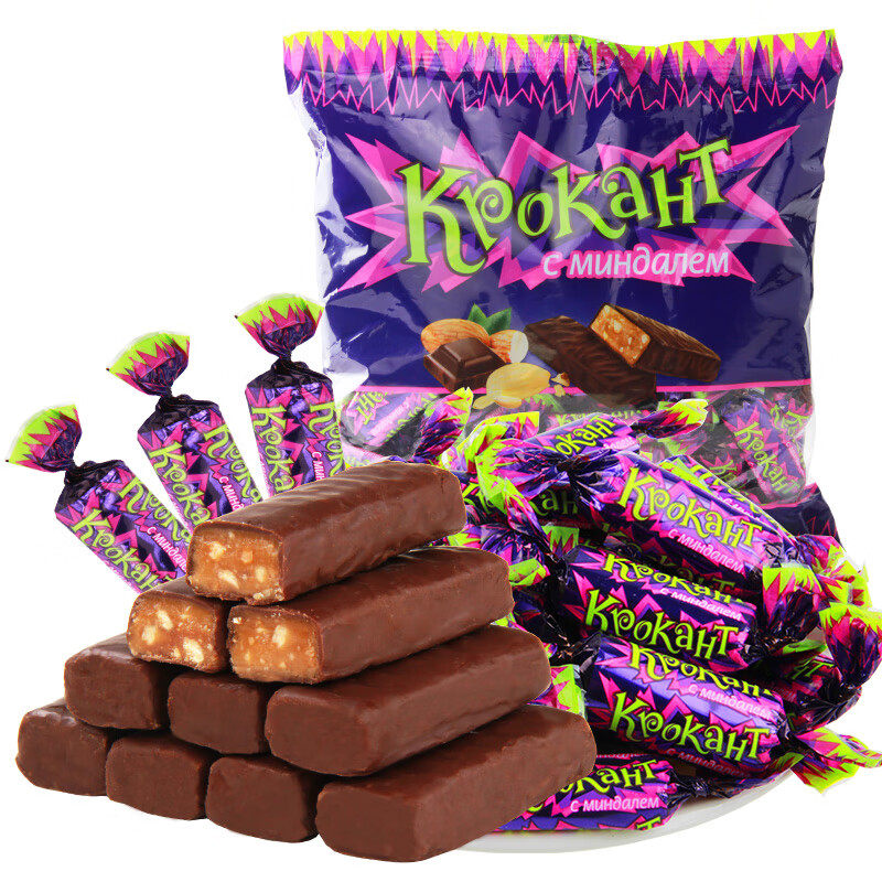 正品俄罗斯进口KDV紫皮糖花生仁夹心巧克力酥糖喜糖年货零食品,淘宝优惠券,粉丝福利购,淘宝优惠卷