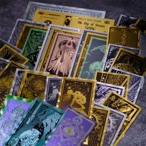 星之所在 金银箔纸书签合集 克苏鲁哈斯塔奈亚犹格莎布阿撒托斯 - 图0