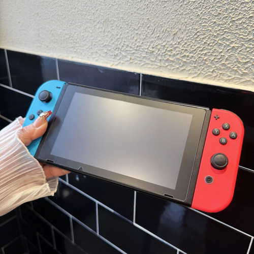 Switch2续航OLED版全屏ns钢化膜防指纹高清磨砂防蓝光LITE保护贴 - 图1