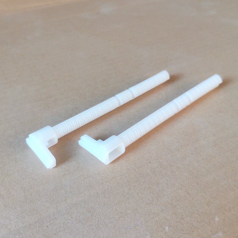挂墙隐藏入墙水箱面板按钮加长推杆锁杆挂墙马桶水箱配件连接杆子