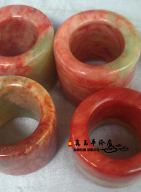 新款扳指富贵款加宽戒指天然玉石