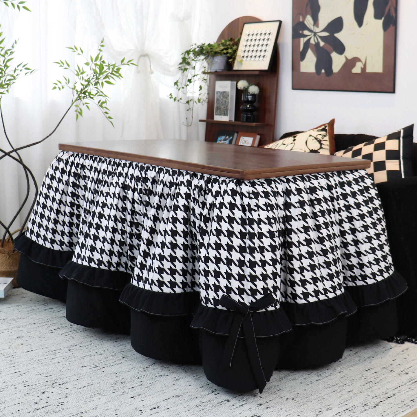 新款加厚可脱胆拆洗烤火被罩长方形烤火桌子被罩套电炉罩被套,淘宝优惠券,粉丝福利购,淘宝优惠卷