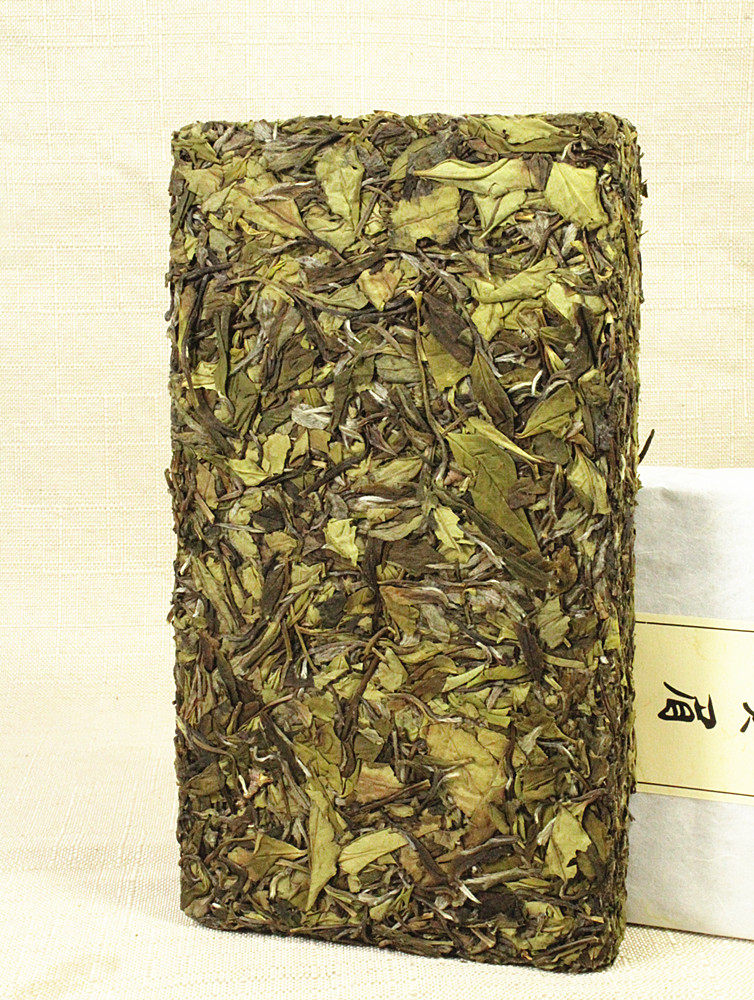 福鼎白茶原产地 2020年管阳高山贡眉小菜茶土茶荒野茶砖松压500克_虎窝淘