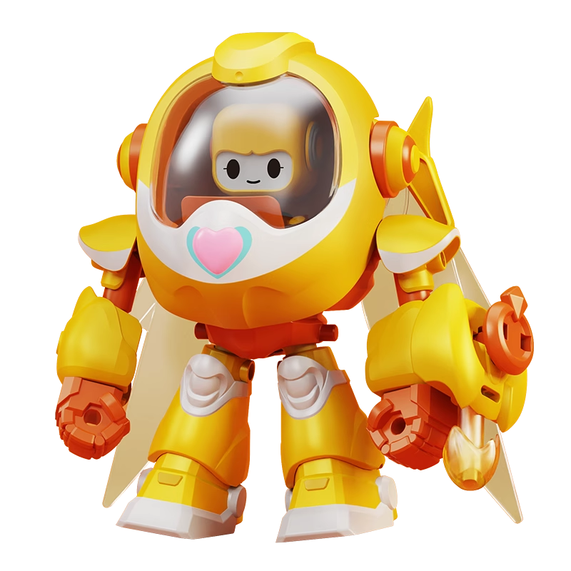 百变布鲁可超能版先锋小队布布鲁鲁可可战队布鲁克积木人玩具男孩 - 图2